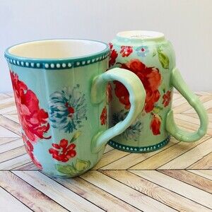 The Pioneer Woman Gorgeous Garden Large Stoneware 23 fl oz Mugs